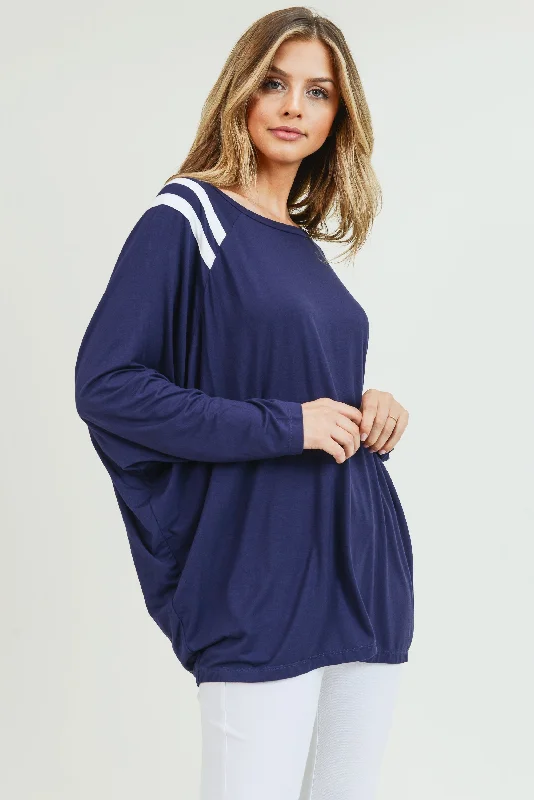 Navy/White