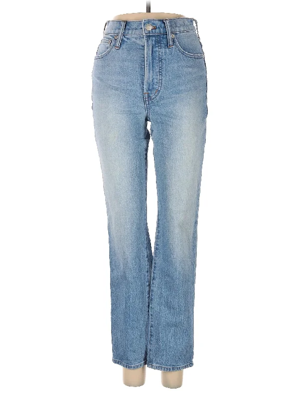 High-Rise Bootleg Jeans in Light Wash