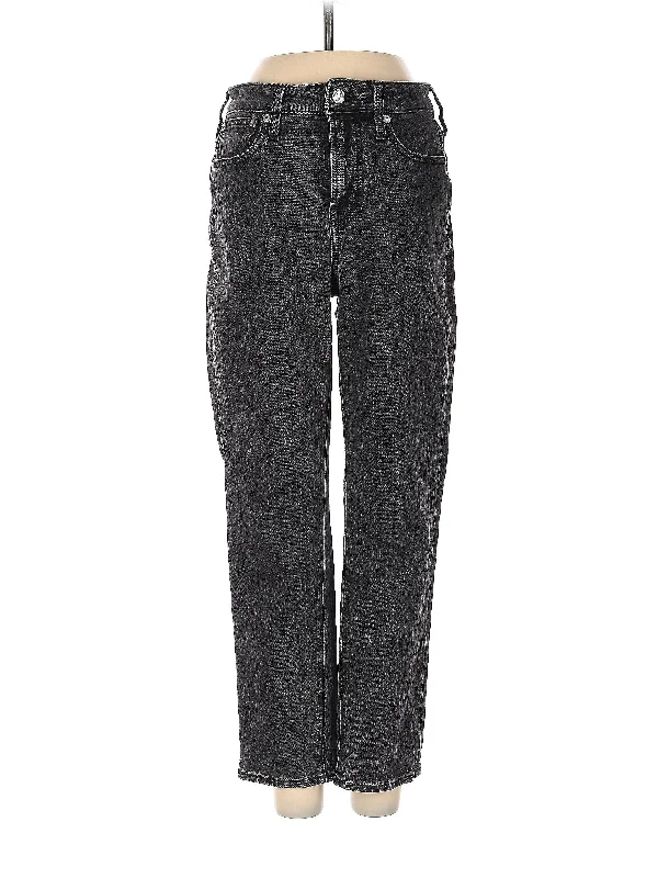 High-Rise Straight-leg Jeans