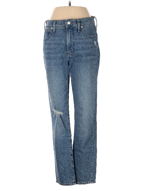 Mid-Rise Bootleg Jeans