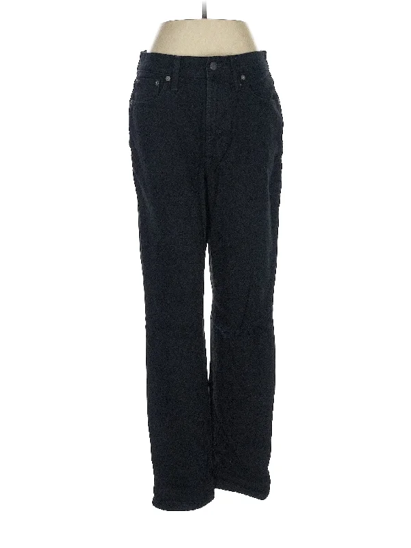 High-Rise Straight-leg Jeans in Dark Wash