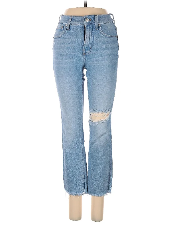 High-Rise Bootleg Jeans