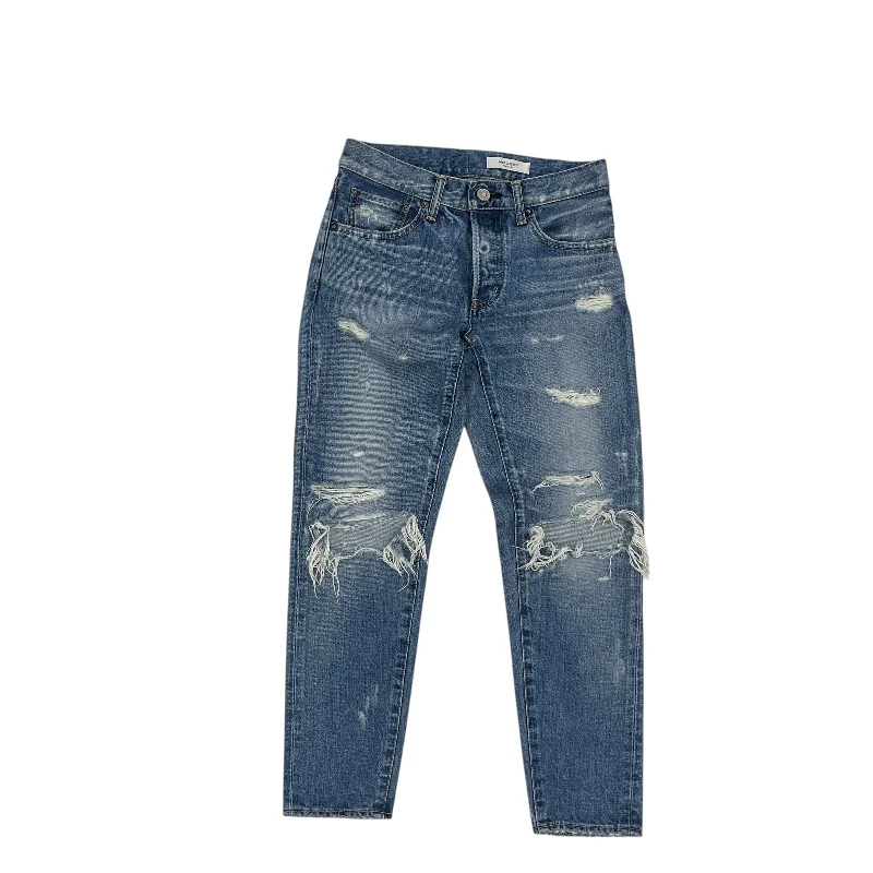 Jeans Straight By Moussy Vintage In Blue Denim, Size:2