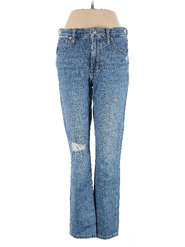 High-Rise Bootleg Jeans