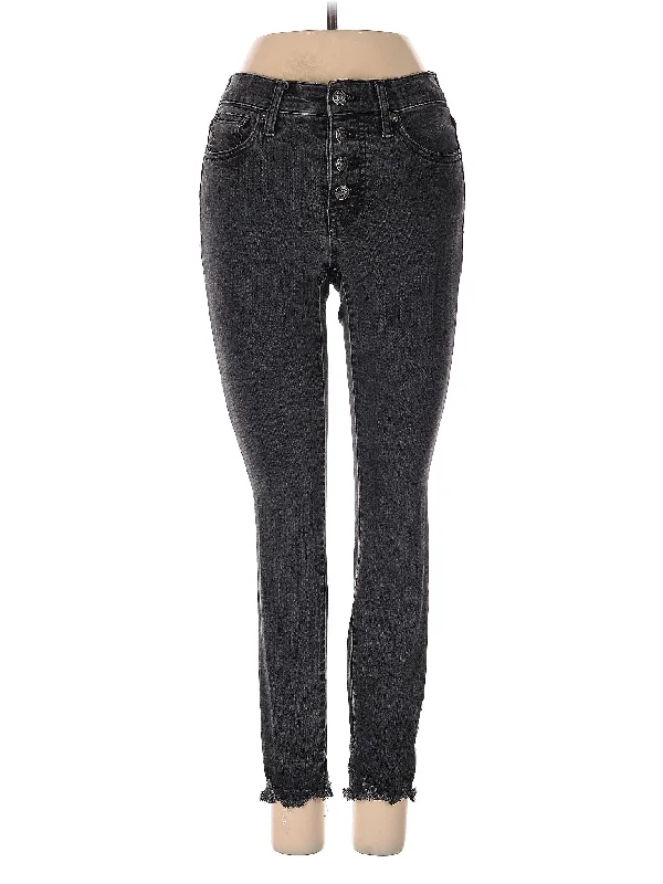Low-Rise Skinny Jeans in Dark Wash