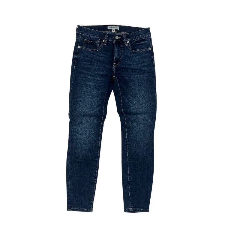 Jeans Skinny By Hudson In Blue Denim, Size:2