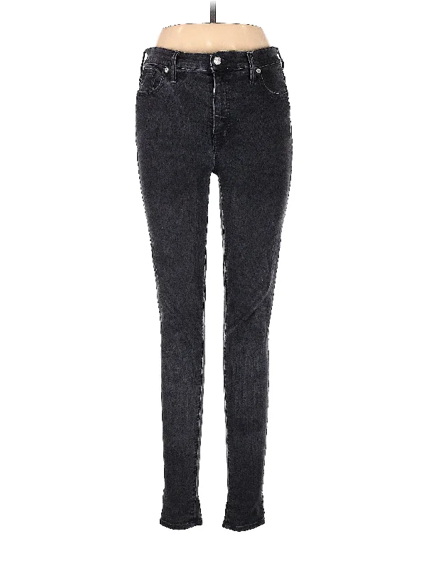 High-Rise Skinny Jeans in Dark Wash