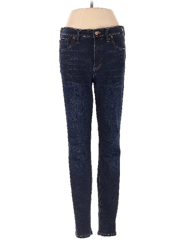 High-Rise Skinny Jeans in Dark Wash