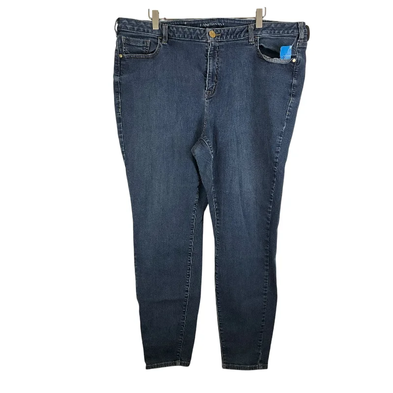 Jeans Skinny By Lane Bryant In Blue Denim, Size: 22