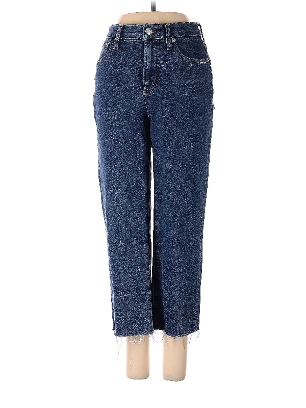Mid-Rise Wide-leg Jeans in Medium Wash