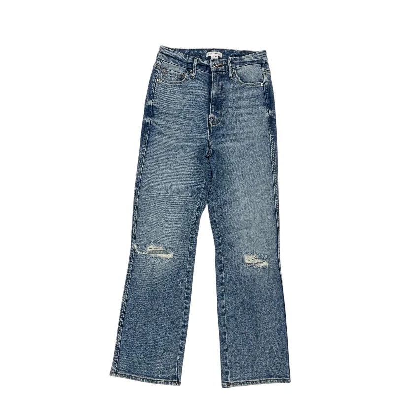 Jeans Straight By Good American In Blue Denim, Size:2