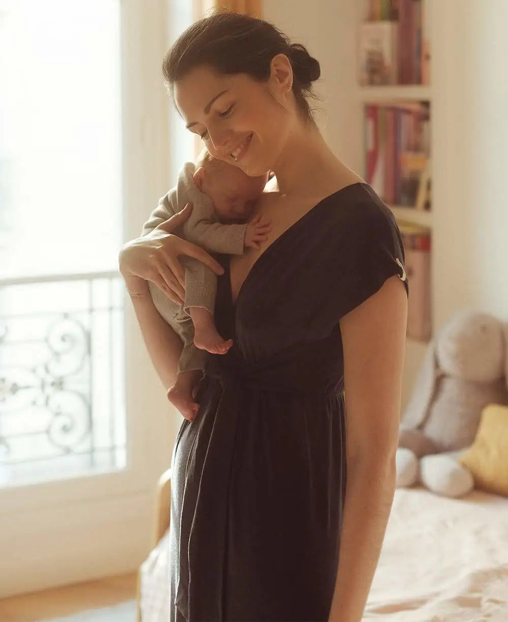 Maternity and nursing suit Origin indigo