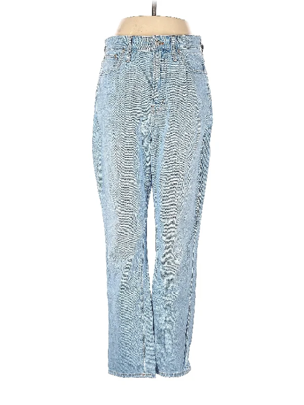 Mid-Rise Wide-leg Jeans in Light Wash
