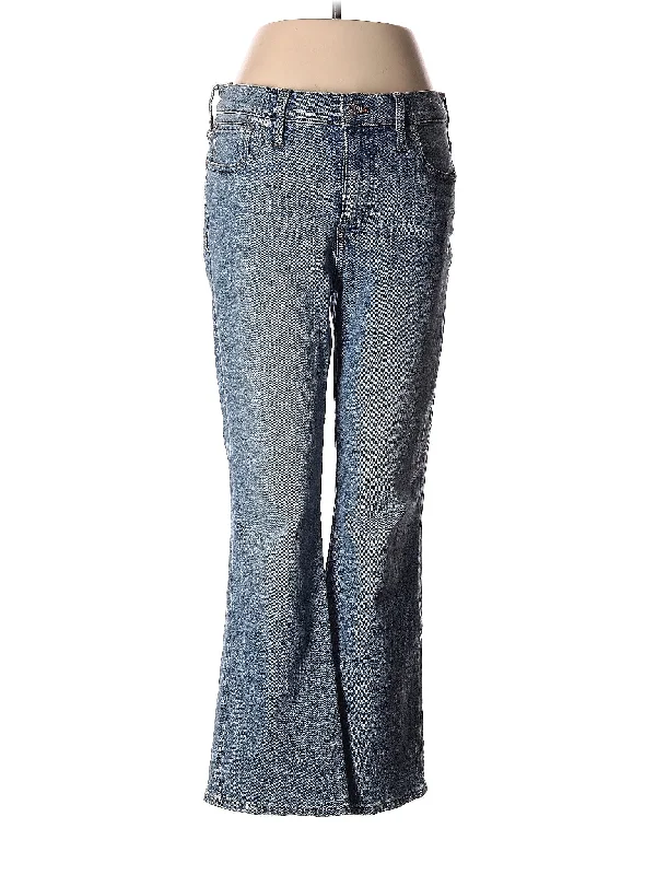 High-Rise Bootleg Jeans in Light Wash