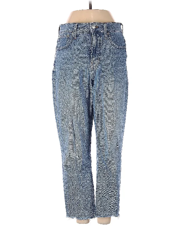 Mid-Rise Boyjeans Jeans in Light Wash