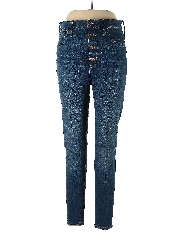 High-Rise Skinny Jeans in Dark Wash