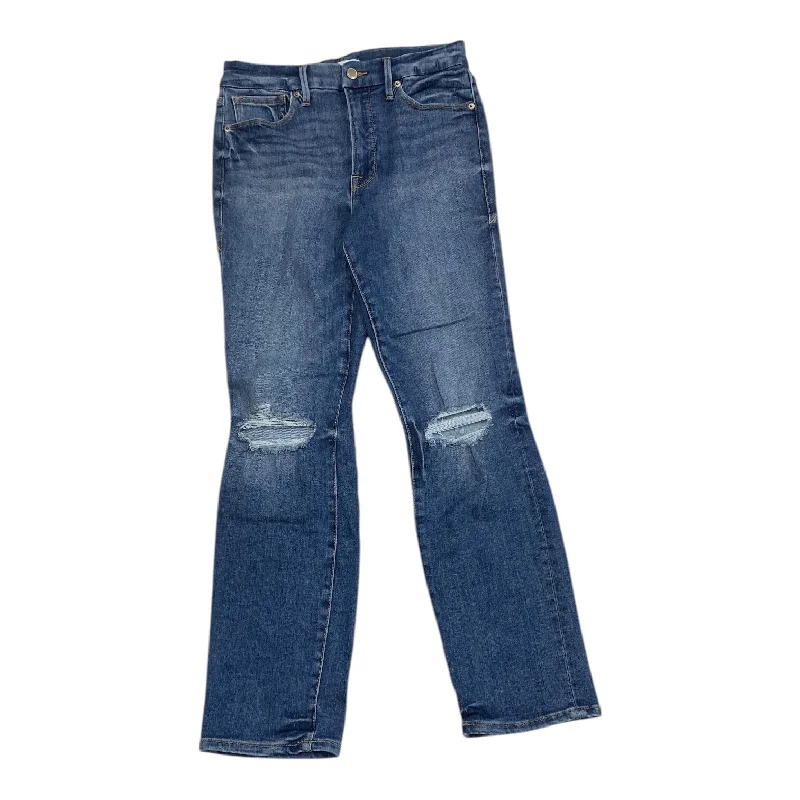 Jeans Boyfriend By Good American In Blue, Size: 6